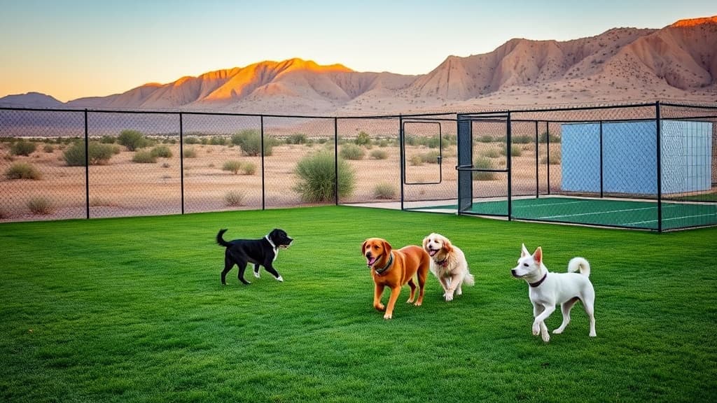 Los Montoyas Park dog park in Rio Rancho, NM