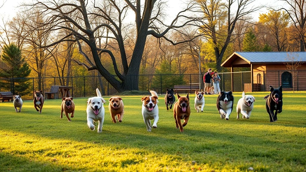 Treecourt Unleashed Dog Adventure Park dog park in Kirkwood, MO
