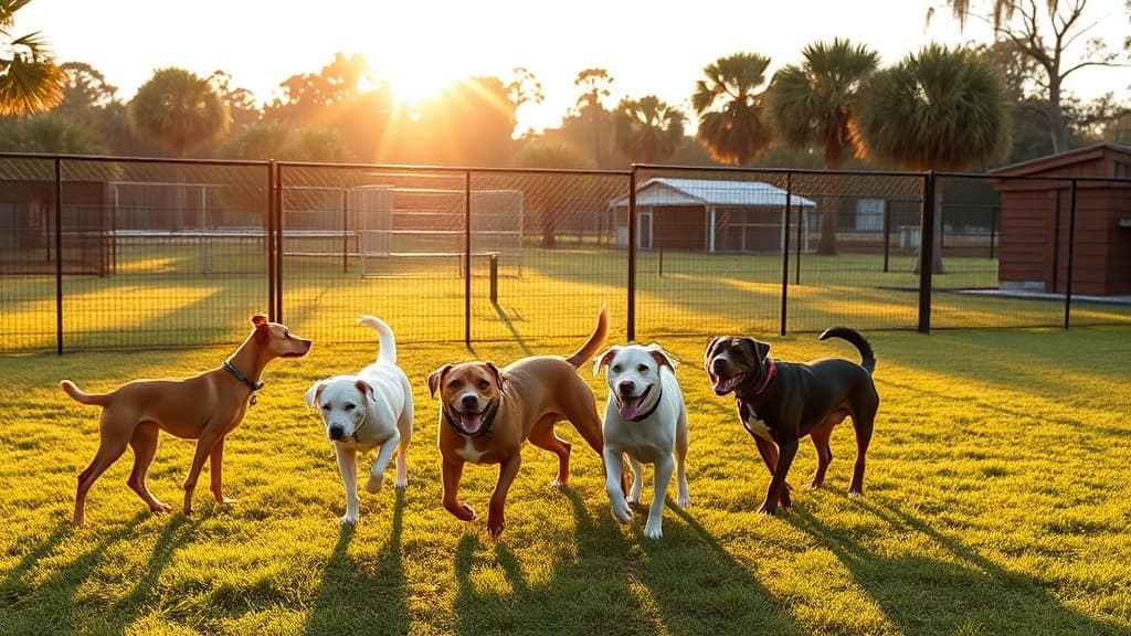 Dillon Park Bark Park dog park in Sumter, SC