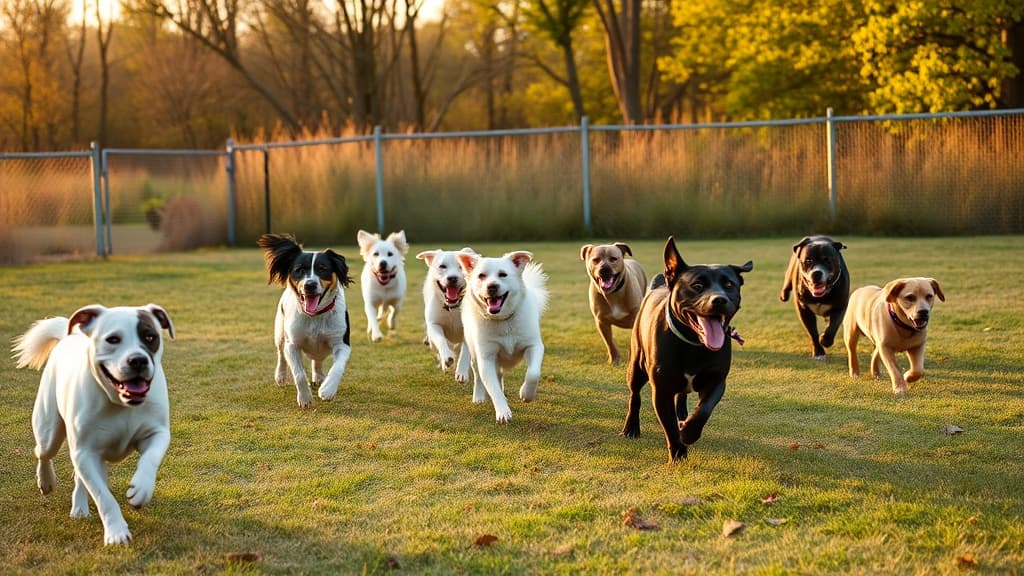 Happy Tails Dog Park dog park in Pekin, IL