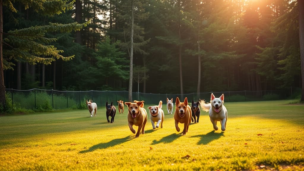 Dog Run dog park in Portland, OR