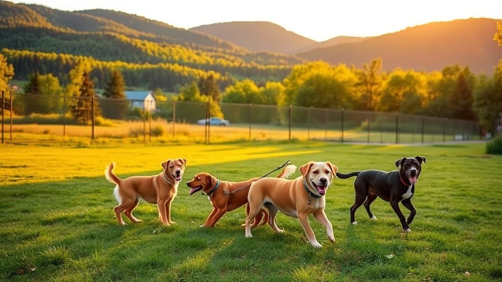Middlebury Dog Park dog park in Middlebury, VT