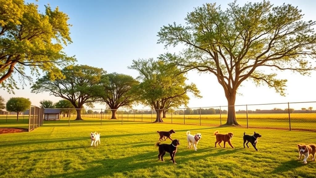 Happy Bark Dog Park dog park in Evergreen Park, IL