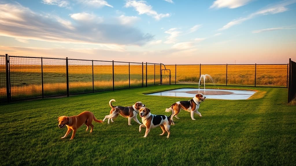 Dakota Bark Park dog park in Minot, ND