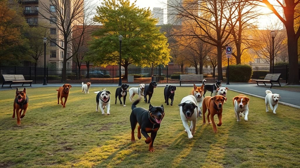 Dog Park dog park in Cliffside Park, NJ