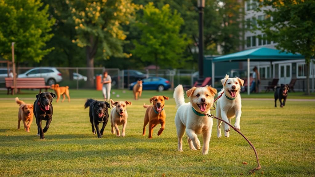 Downtown Dog Park dog park in Pittsburgh, PA