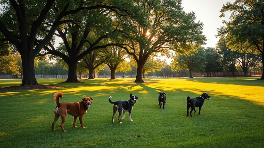 Winnemac Park dog park in Chicago, IL