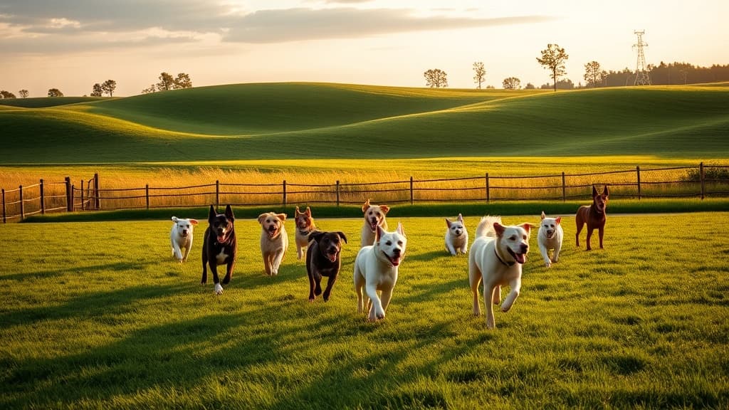 Dog Park dog park in Hartford, WI