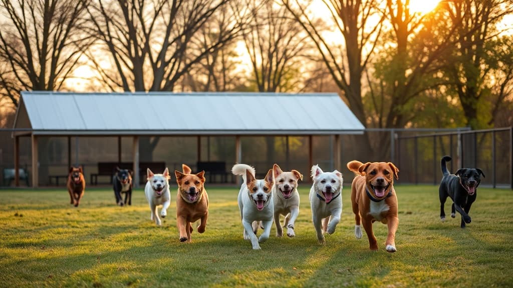 McBark Dog Park dog park in McHenry, IL