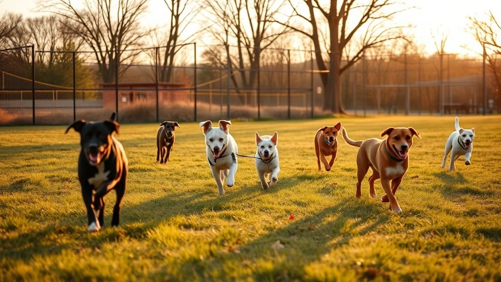 Pawster Park dog park in Fort Wayne, IN