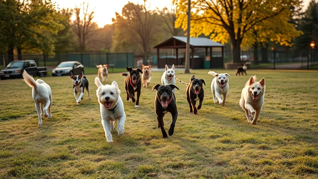 Bark Park dog park in Nashville, TN