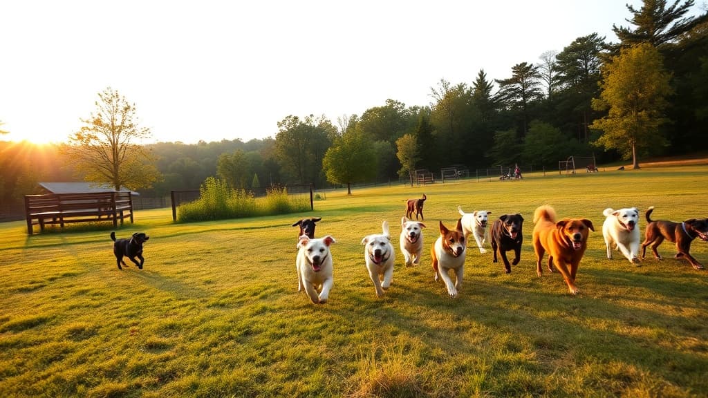 Hartwood Acres Dog Park dog park in Hampton Township, PA