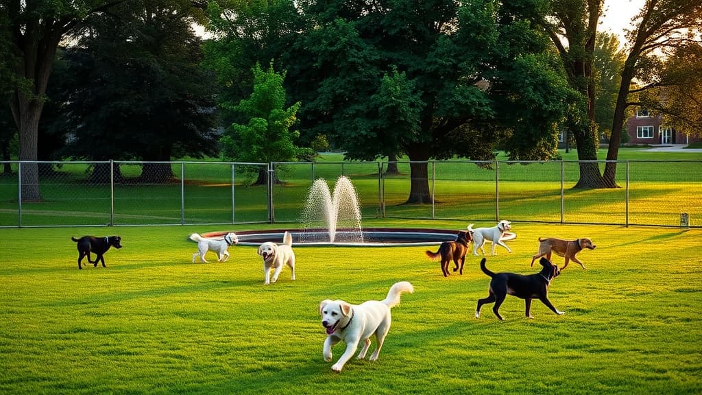 Central Bark dog park in Green Brook, NJ