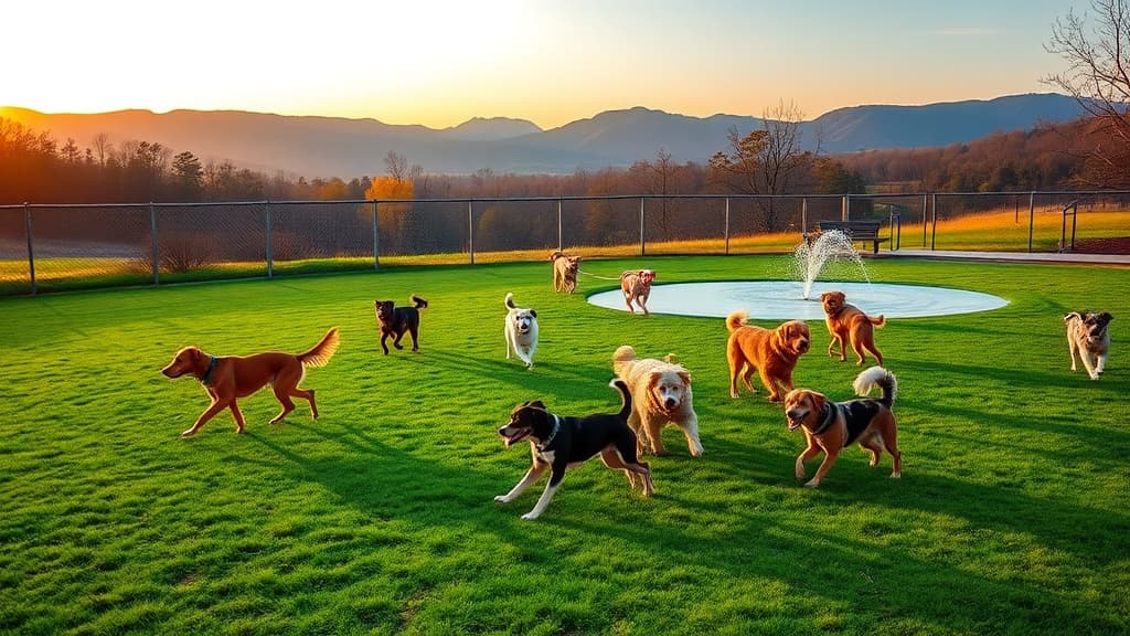 James Hunter Dog Park dog park in Arlington, VA