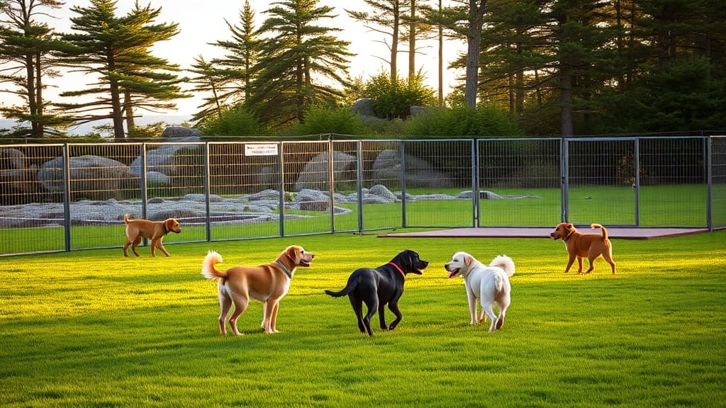 Sincock Dog Park dog park in Caribou, ME
