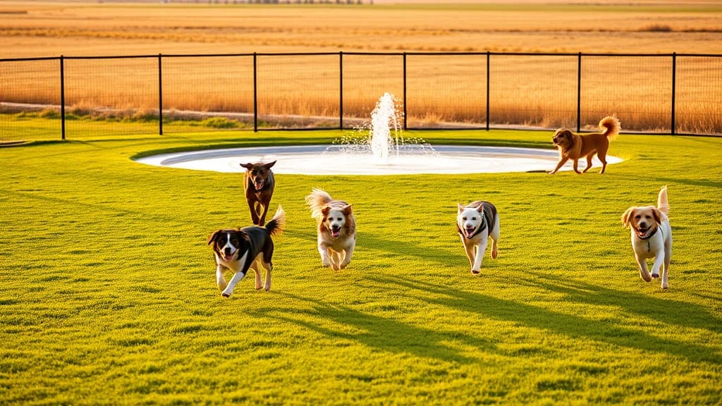 Walnut Creek Park Leash Free Park dog park in Papillion, NE
