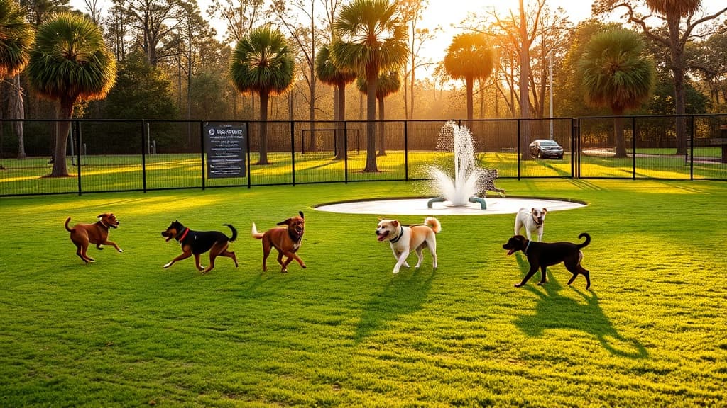 Dog Park at Spencer Park dog park in Rock Hill, SC