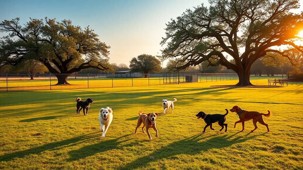 Southdown Dog Park dog park in Pearland, TX
