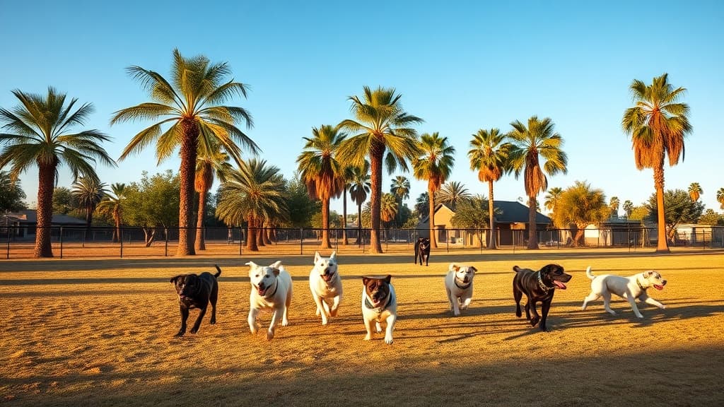 Sentinel Dog Park dog park in Visalia, CA