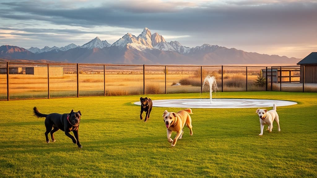 Lions Club Park Dog Park dog park in Sheridan, WY