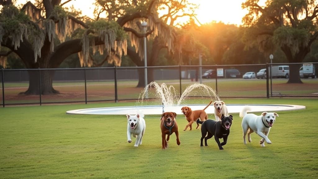 Riverside Dog Park dog park in Evans, GA