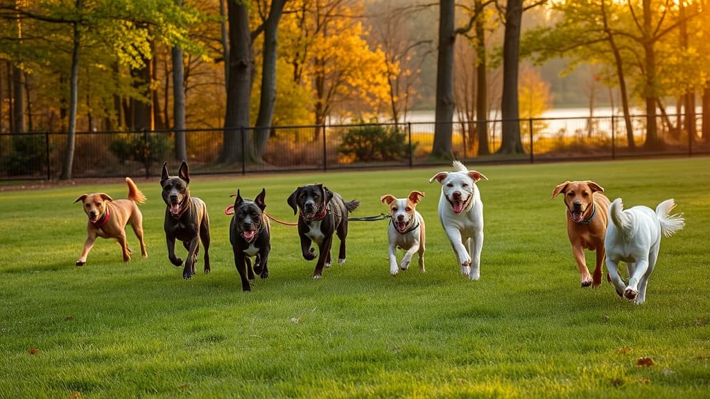 Cummingston Park Dog Run dog park in Royal Oak, MI