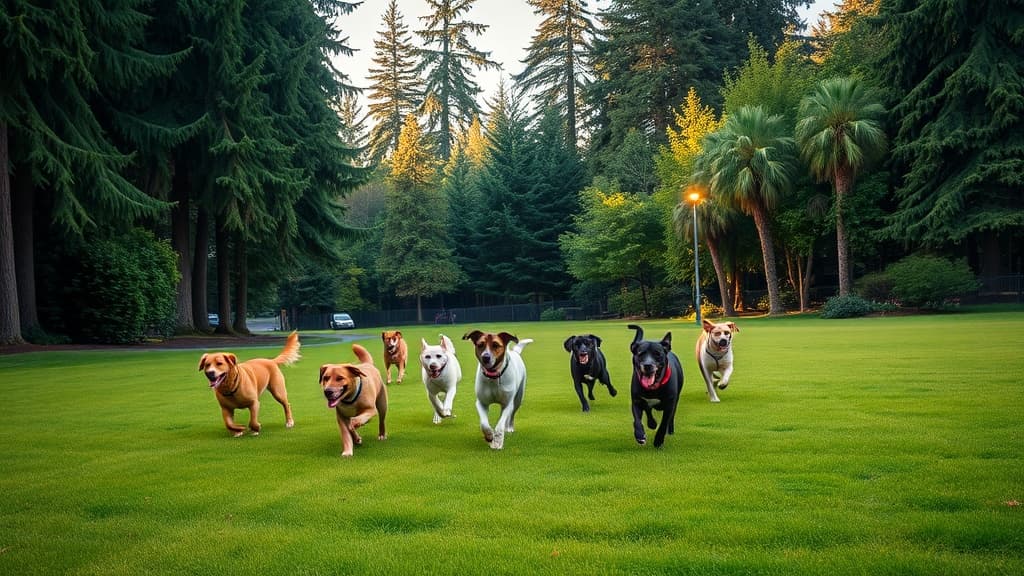 Irving Park Off Leash Area dog park in Portland, OR