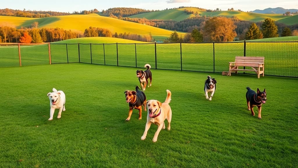 Love's Travel Stop dog park in Baxter, TN