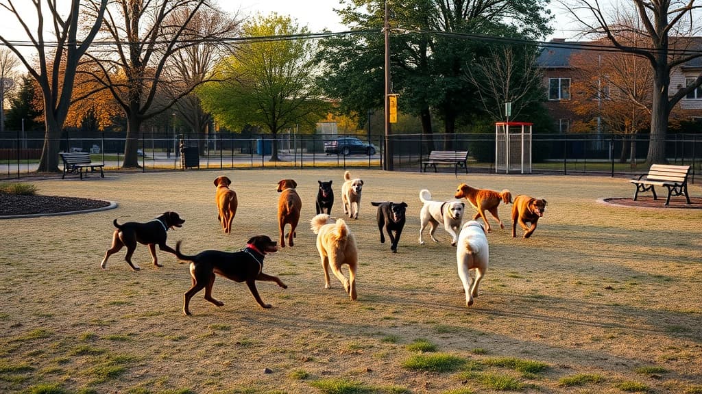 Dog Park dog park in Village of Woodbury, NY