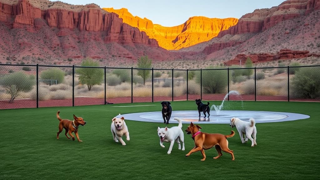 Galena Hills Dog Park dog park in Draper, UT