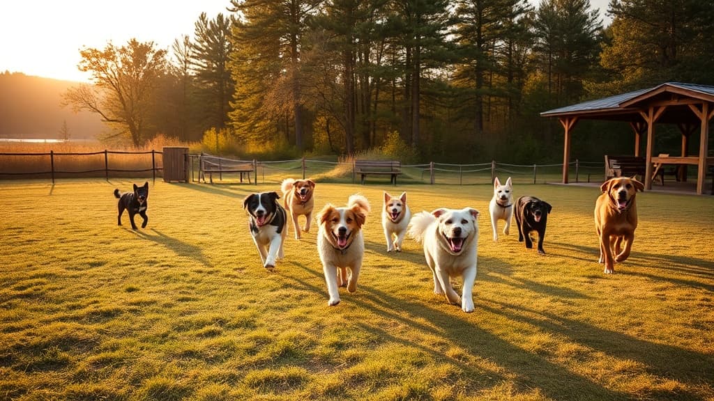Bunker Hills Dog Park dog park in Coon Rapids, MN