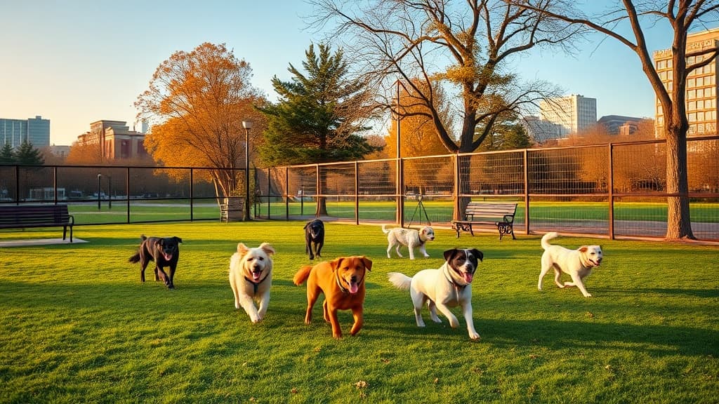 Barkology dog park in Buffalo, NY