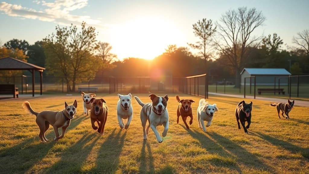 Cannon Park Dog Park dog park in Carterville, IL