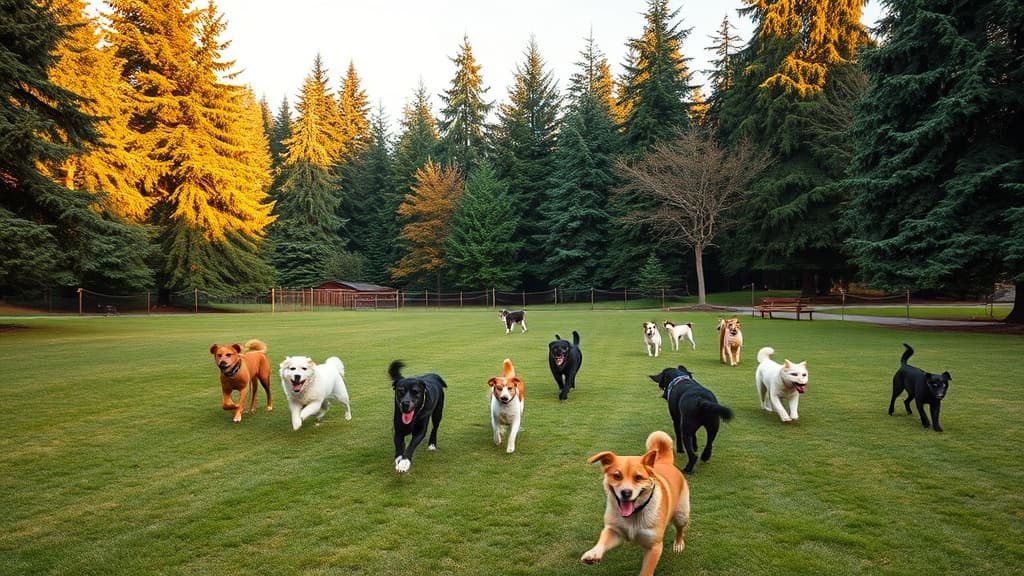 Strawberry Hill Dog Park dog park in Bainbridge Island, WA