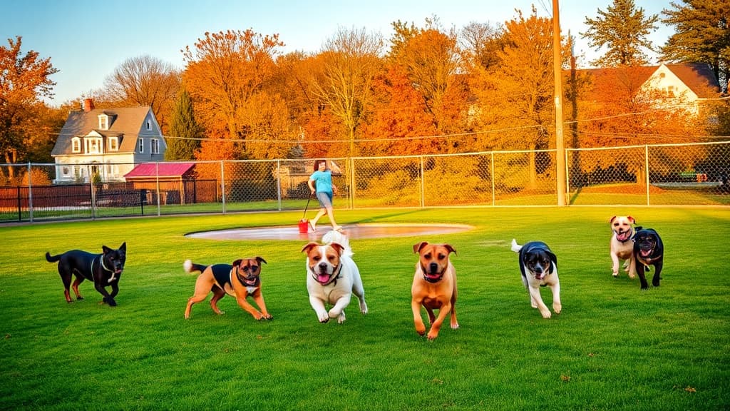 Quincy Dog Park dog park in Quincy, MA