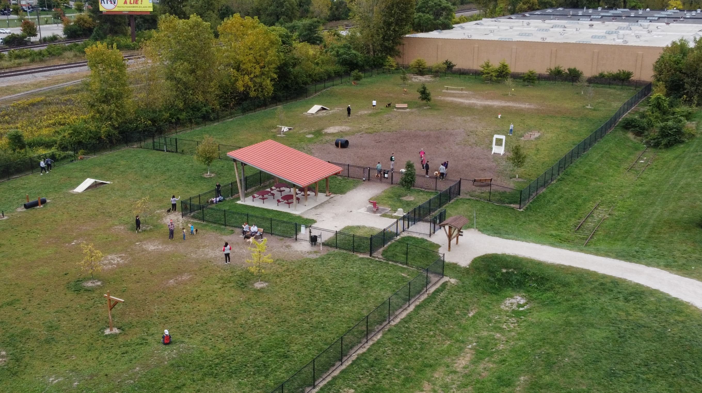 Scioto Audubon Metro Park Dog Park dog park in Columbus, OH