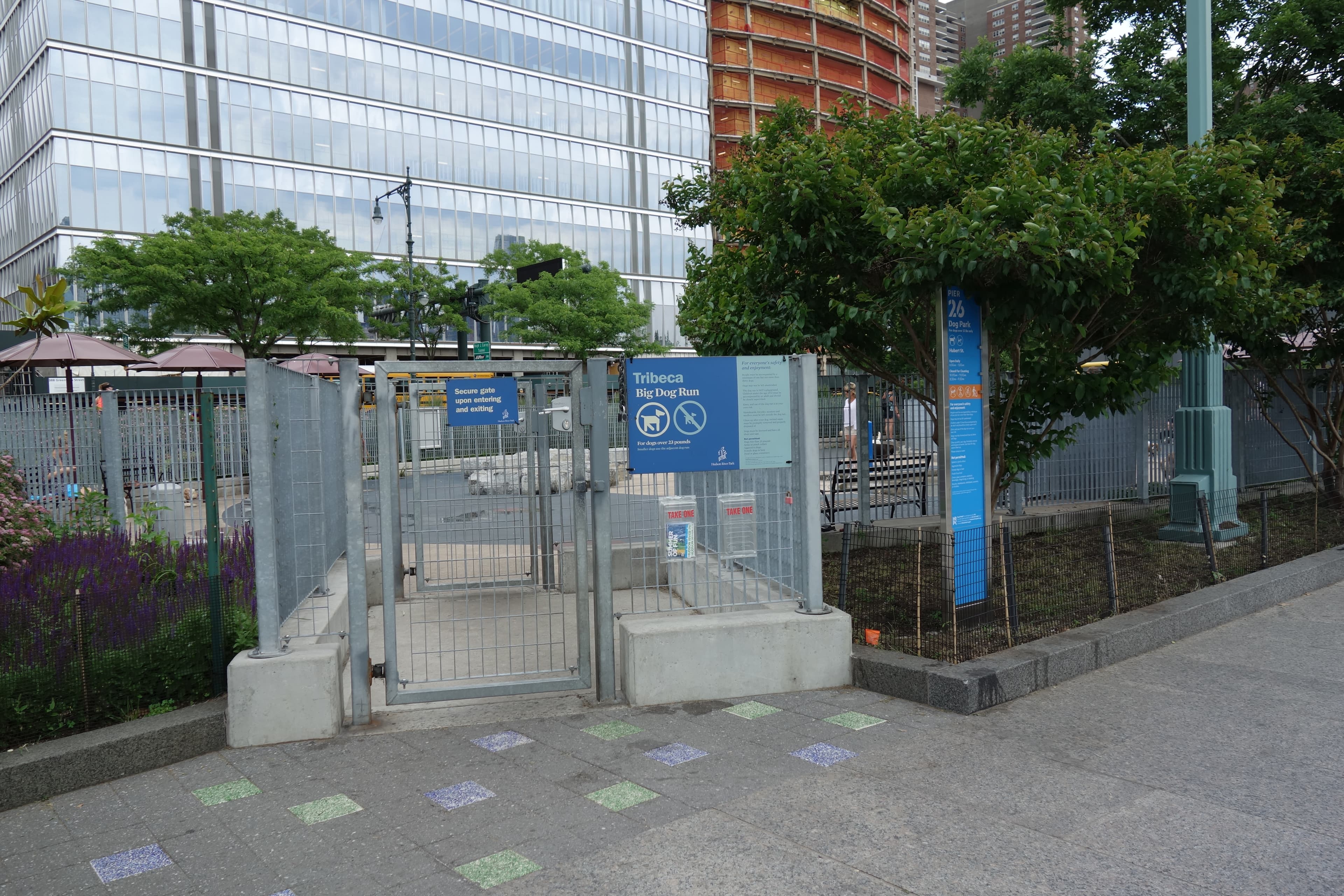 Tribeca Dog Park dog park in New York, NY